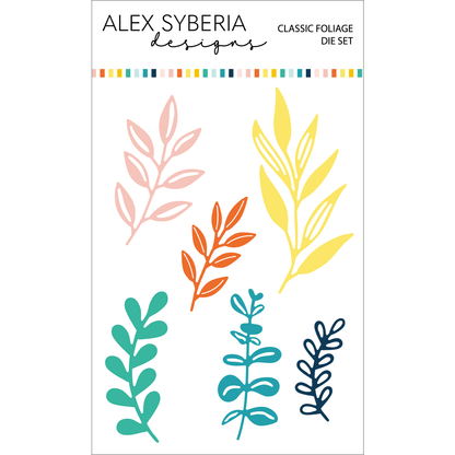 Alex Syberia Designs Classic Foliage Die Set - CraftSource Market: Craft Supplies & Kits Papercraft > Dies > Metal Cutting Dies