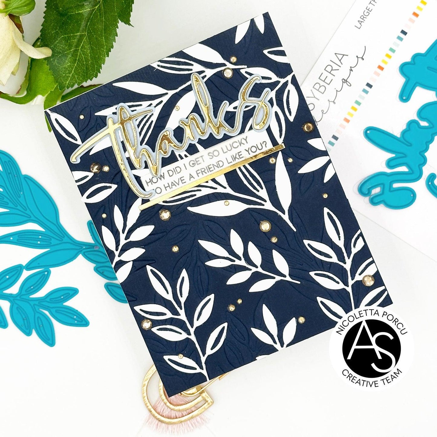 Alex Syberia Designs Classic Foliage Die Set - CraftSource Market: Craft Supplies & Kits Papercraft > Dies > Metal Cutting Dies