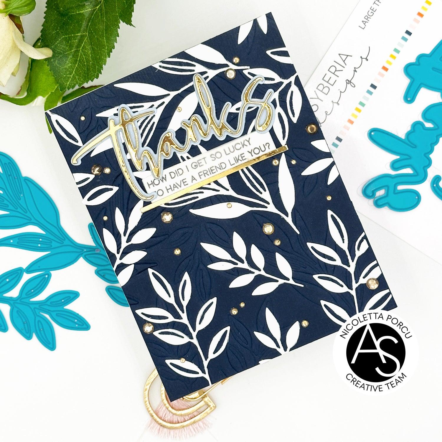 Alex Syberia Designs Classic Foliage Die Set - CraftSource Market: Craft Supplies & Kits Papercraft > Dies > Metal Cutting Dies