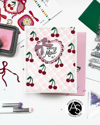 Alex Syberia Designs Classic Stripes Stencil - CraftSource Market: Craft Supplies & Kits Papercraft > Stencils