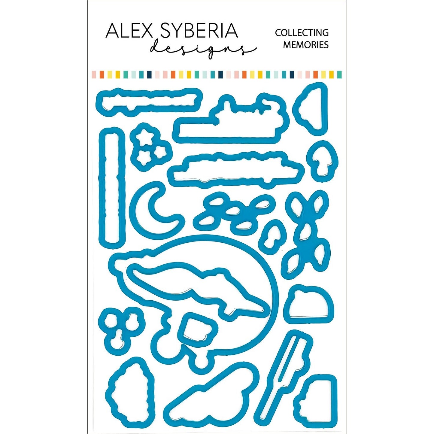 Alex Syberia Designs Collecting Memories Die Set - CraftSource Market: Craft Supplies & Kits Papercraft > Dies > Metal Cutting Dies