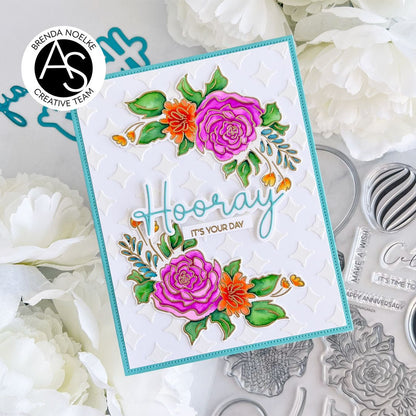 Alex Syberia Designs Congrats & Hooray Die Set - CraftSource Market: Craft Supplies & Kits Papercraft > Dies > Metal Cutting Dies