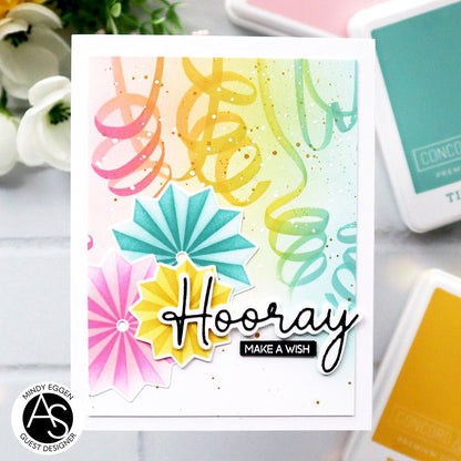 Alex Syberia Designs Congrats & Hooray Die Set - CraftSource Market: Craft Supplies & Kits Papercraft > Dies > Metal Cutting Dies