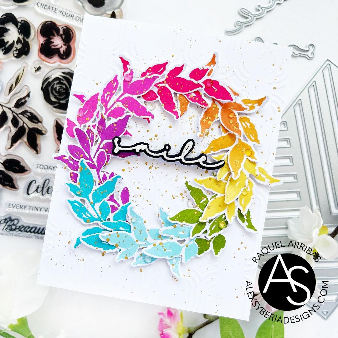 Alex Syberia Designs Create Your Own Happy Die Set - CraftSource Market: Craft Supplies & Kits Papercraft > Dies > Metal Cutting Dies