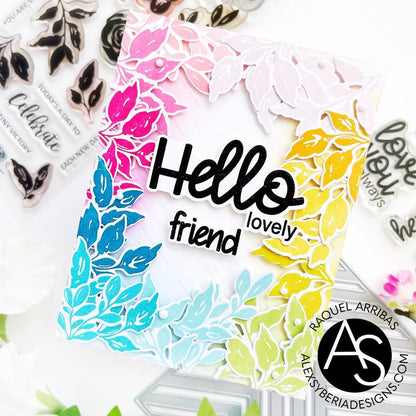 Alex Syberia Designs Create Your Own Happy Stamp Set - CraftSource Market: Craft Supplies & Kits Papercraft > Stamps > Photopolymer Stamps