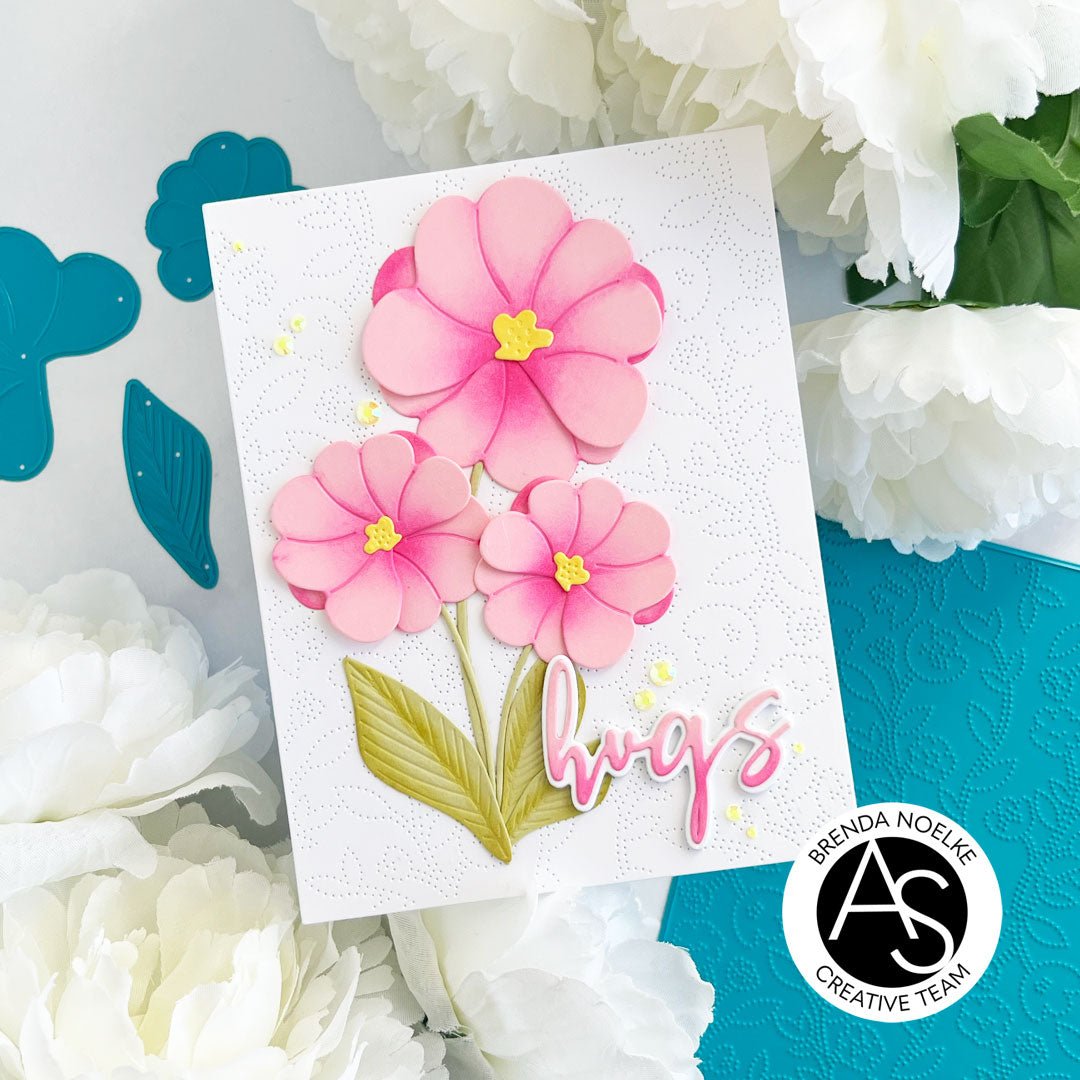 Alex Syberia Designs Delicate Blooms Die Set - CraftSource Market: Craft Supplies & Kits Papercraft > Dies > Metal Cutting Dies
