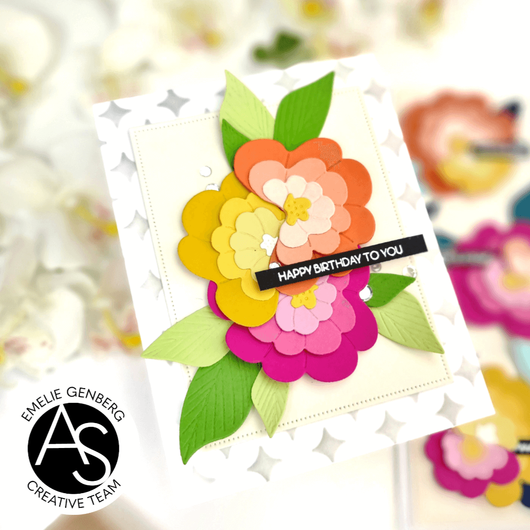 Alex Syberia Designs Delicate Blooms Die Set - CraftSource Market: Craft Supplies & Kits Papercraft > Dies > Metal Cutting Dies