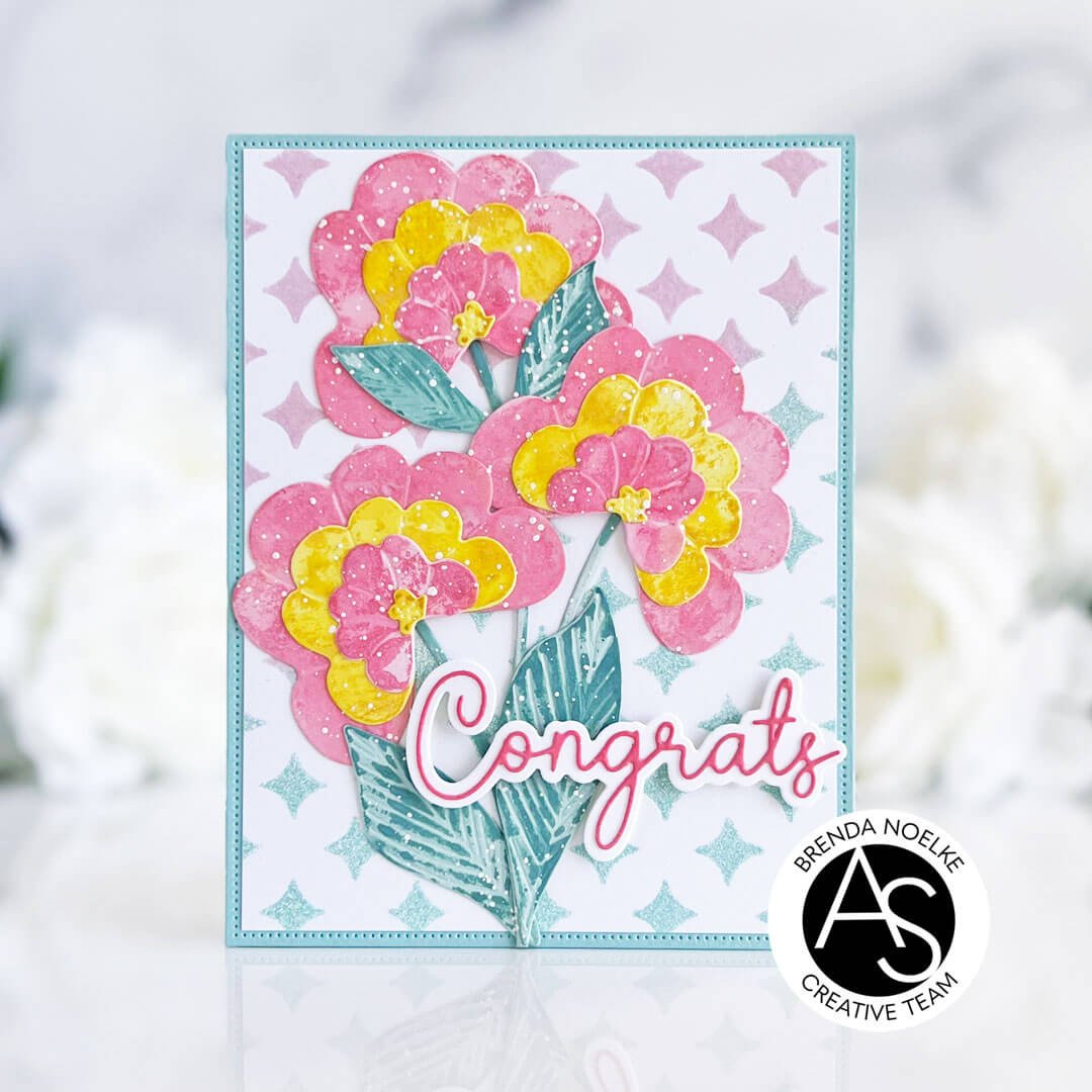 Alex Syberia Designs Delicate Blooms Die Set - CraftSource Market: Craft Supplies & Kits Papercraft > Dies > Metal Cutting Dies