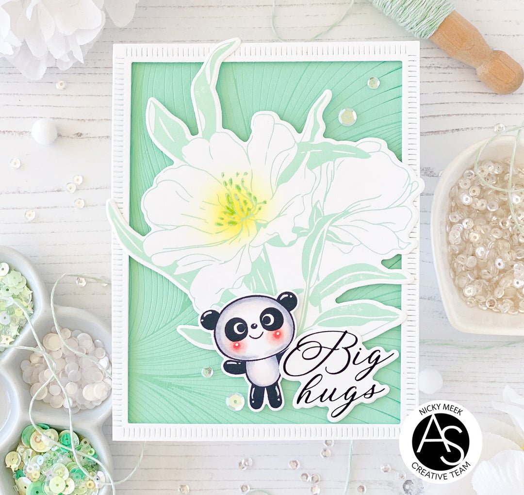 Alex Syberia Designs Elegant Blooms Press Plate & Die Set - CraftSource Market: Craft Supplies & Kits Betterpress