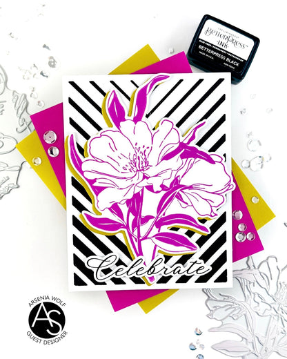 Alex Syberia Designs Elegant Blooms Press Plate & Die Set - CraftSource Market: Craft Supplies & Kits Betterpress