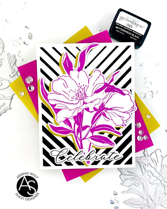 Alex Syberia Designs Elegant Blooms Press Plate & Die Set - CraftSource Market: Craft Supplies & Kits Betterpress