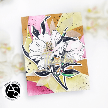 Alex Syberia Designs Elegant Blooms Press Plate & Die Set - CraftSource Market: Craft Supplies & Kits Betterpress