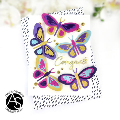 Alex Syberia Designs Essential Sentiments Die Set - CraftSource Market: Craft Supplies & Kits Papercraft > Dies > Metal Cutting Dies