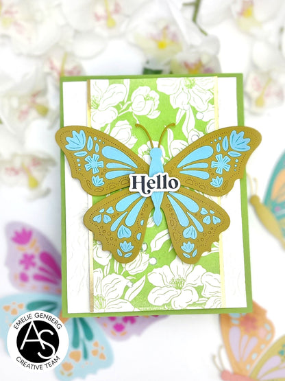 Alex Syberia Designs Essential Sentiments Press Plate & Die Set - CraftSource Market: Craft Supplies & Kits Betterpress