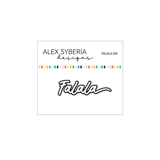Alex Syberia Designs Falala Die - CraftSource Market: Craft Supplies & Kits Papercraft > Dies > Metal Cutting Dies