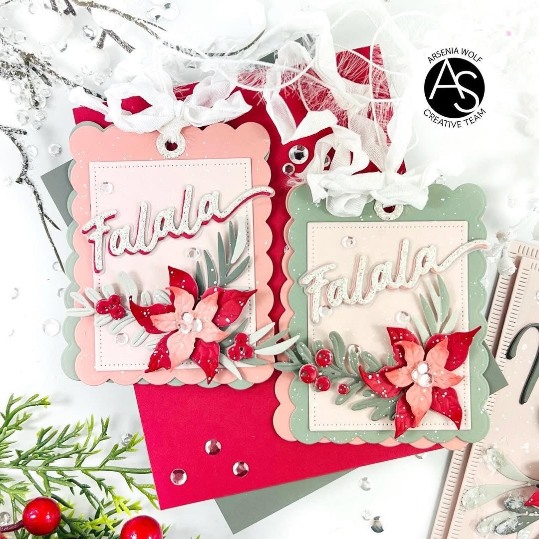 Alex Syberia Designs Falala Die - CraftSource Market: Craft Supplies & Kits Papercraft > Dies > Metal Cutting Dies