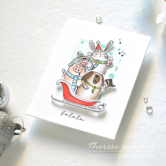 Alex Syberia Designs Falala Friends Die Set - CraftSource Market: Craft Supplies & Kits Papercraft > Dies > Metal Cutting Dies