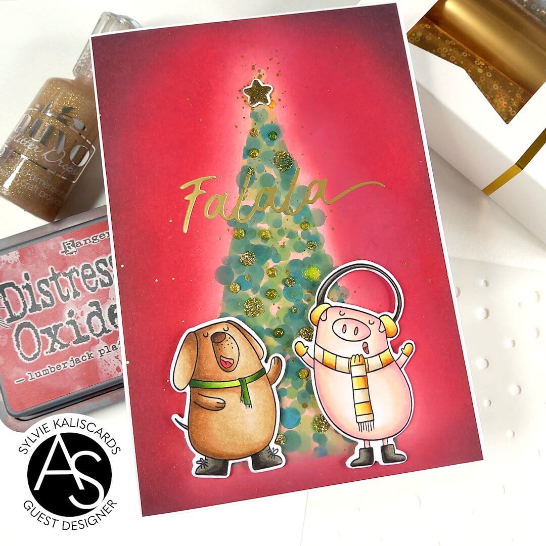Alex Syberia Designs Falala Friends Die Set - CraftSource Market: Craft Supplies & Kits Papercraft > Dies > Metal Cutting Dies
