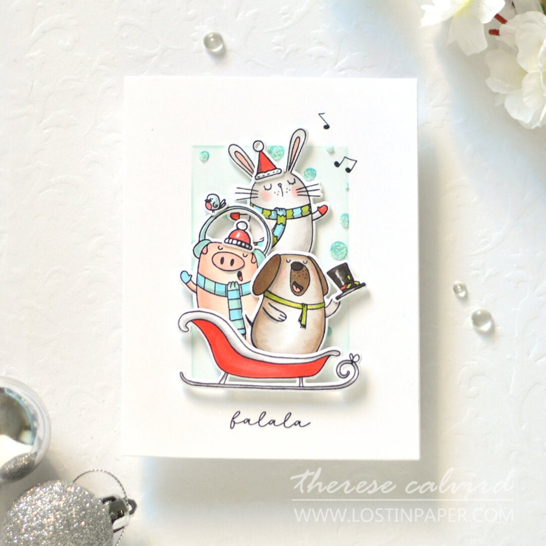 Alex Syberia Designs Falala Friends Stamp Set - CraftSource Market: Craft Supplies & Kits Papercraft > Stamps > Photopolymer Stamps