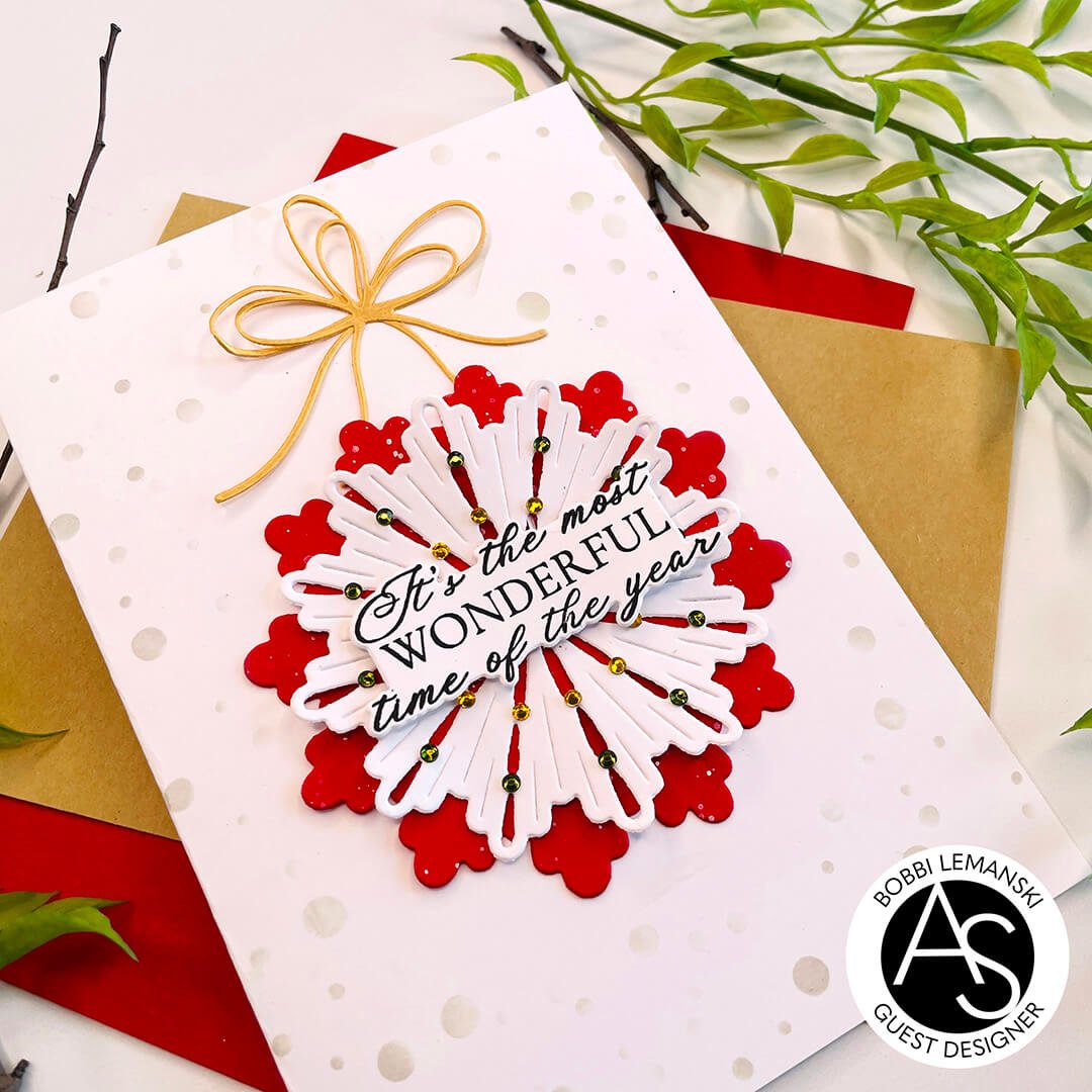 Alex Syberia Designs Falling Snow Stencil - CraftSource Market: Craft Supplies & Kits Papercraft > Stencils