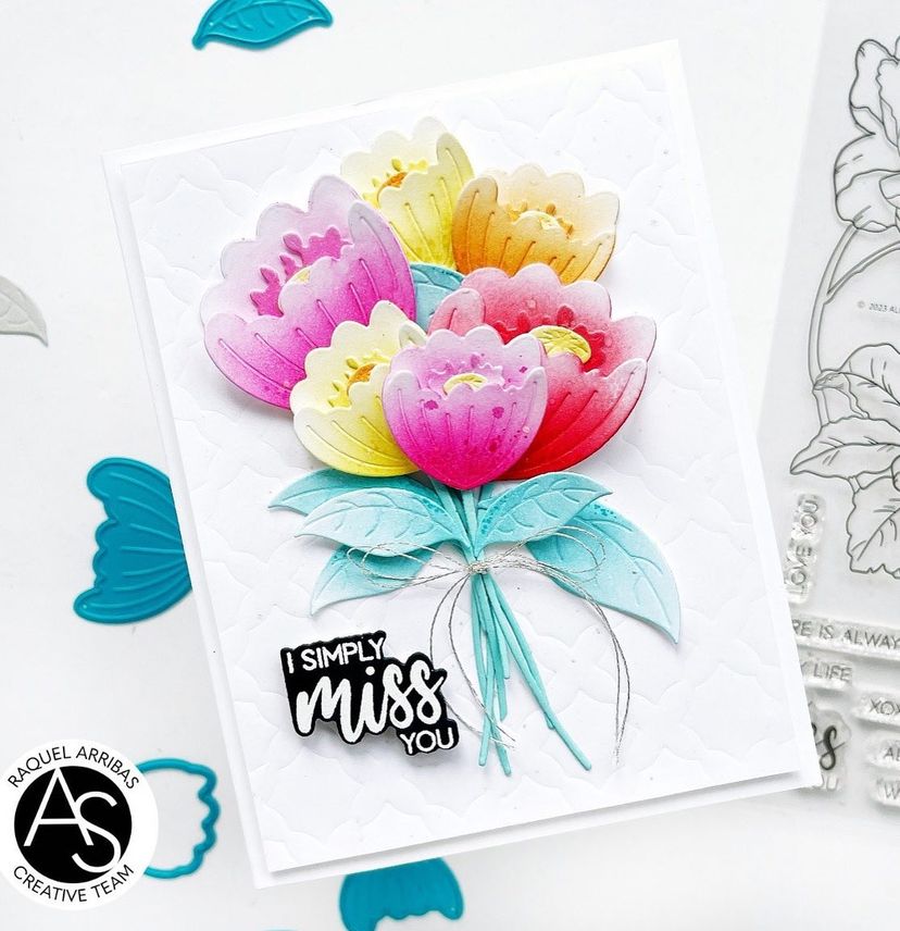 Alex Syberia Designs Fantasy Flowers Die Set - CraftSource Market: Craft Supplies & Kits Papercraft > Dies > Metal Cutting Dies