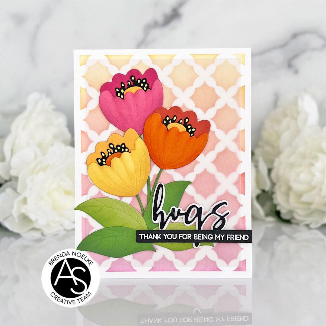 Alex Syberia Designs Fantasy Flowers Die Set - CraftSource Market: Craft Supplies & Kits Papercraft > Dies > Metal Cutting Dies