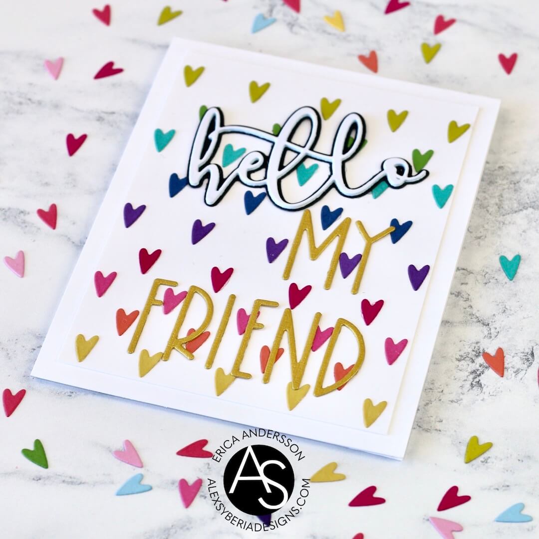Alex Syberia Designs Foxtrot Alphabet Die Set - CraftSource Market: Craft Supplies & Kits Papercraft > Dies > Metal Cutting Dies