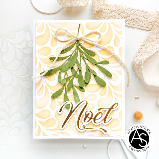 Alex Syberia Designs Frosty Lace Stencil - CraftSource Market: Craft Supplies & Kits Papercraft > Stencils
