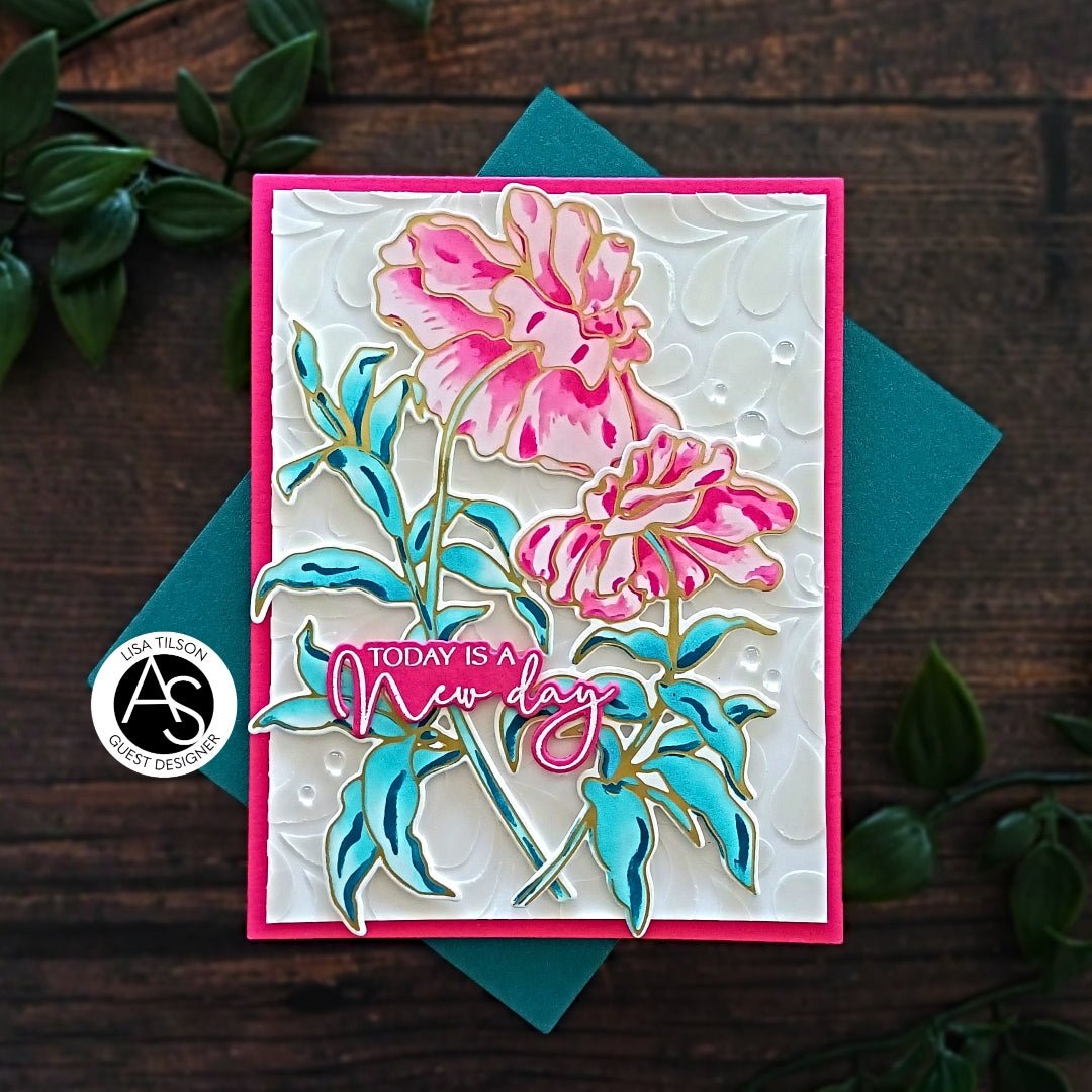 Alex Syberia Designs Frosty Lace Stencil - CraftSource Market: Craft Supplies & Kits Papercraft > Stencils