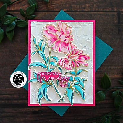 Alex Syberia Designs Frosty Lace Stencil - CraftSource Market: Craft Supplies & Kits Papercraft > Stencils