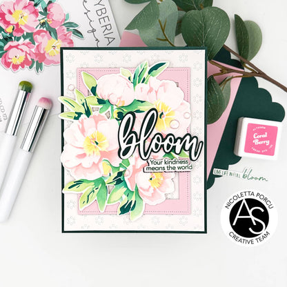 Alex Syberia Designs Garden of Blooms Die - CraftSource Market: Craft Supplies & Kits Papercraft > Dies > Metal Cutting Dies