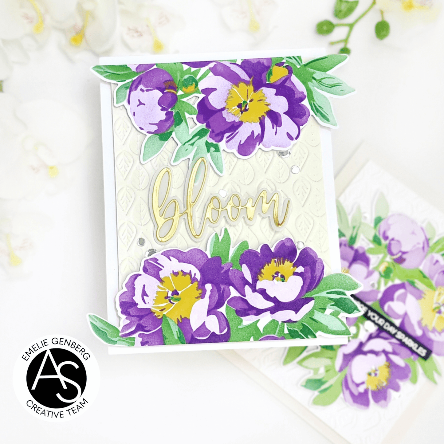 Alex Syberia Designs Garden of Blooms Die - CraftSource Market: Craft Supplies & Kits Papercraft > Dies > Metal Cutting Dies