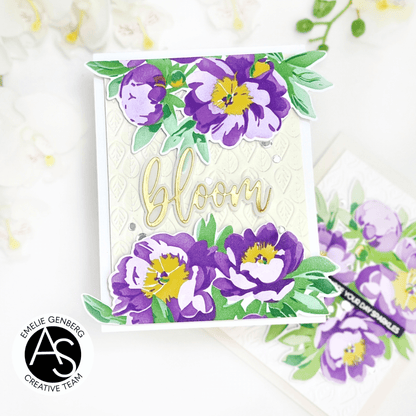 Alex Syberia Designs Garden of Blooms Die - CraftSource Market: Craft Supplies & Kits Papercraft > Dies > Metal Cutting Dies