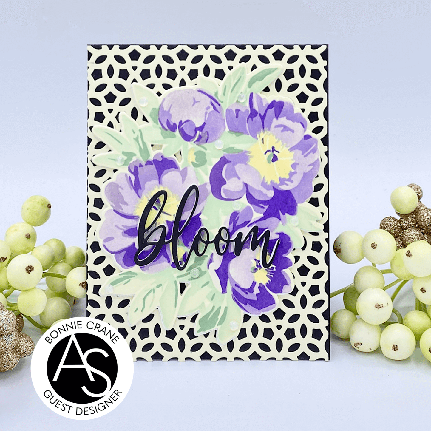 Alex Syberia Designs Garden of Blooms Die - CraftSource Market: Craft Supplies & Kits Papercraft > Dies > Metal Cutting Dies