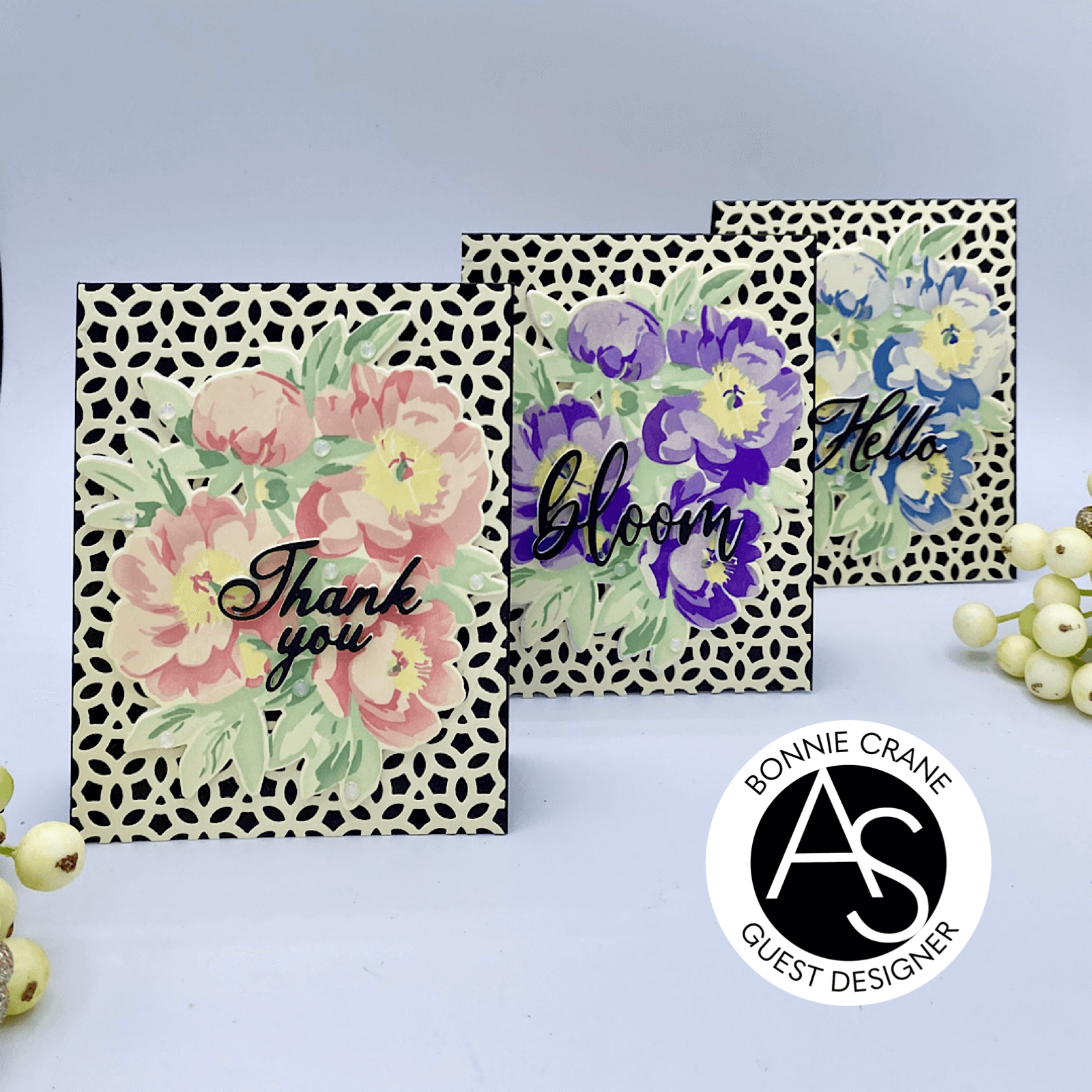 Alex Syberia Designs Garden of Blooms Die - CraftSource Market: Craft Supplies & Kits Papercraft > Dies > Metal Cutting Dies