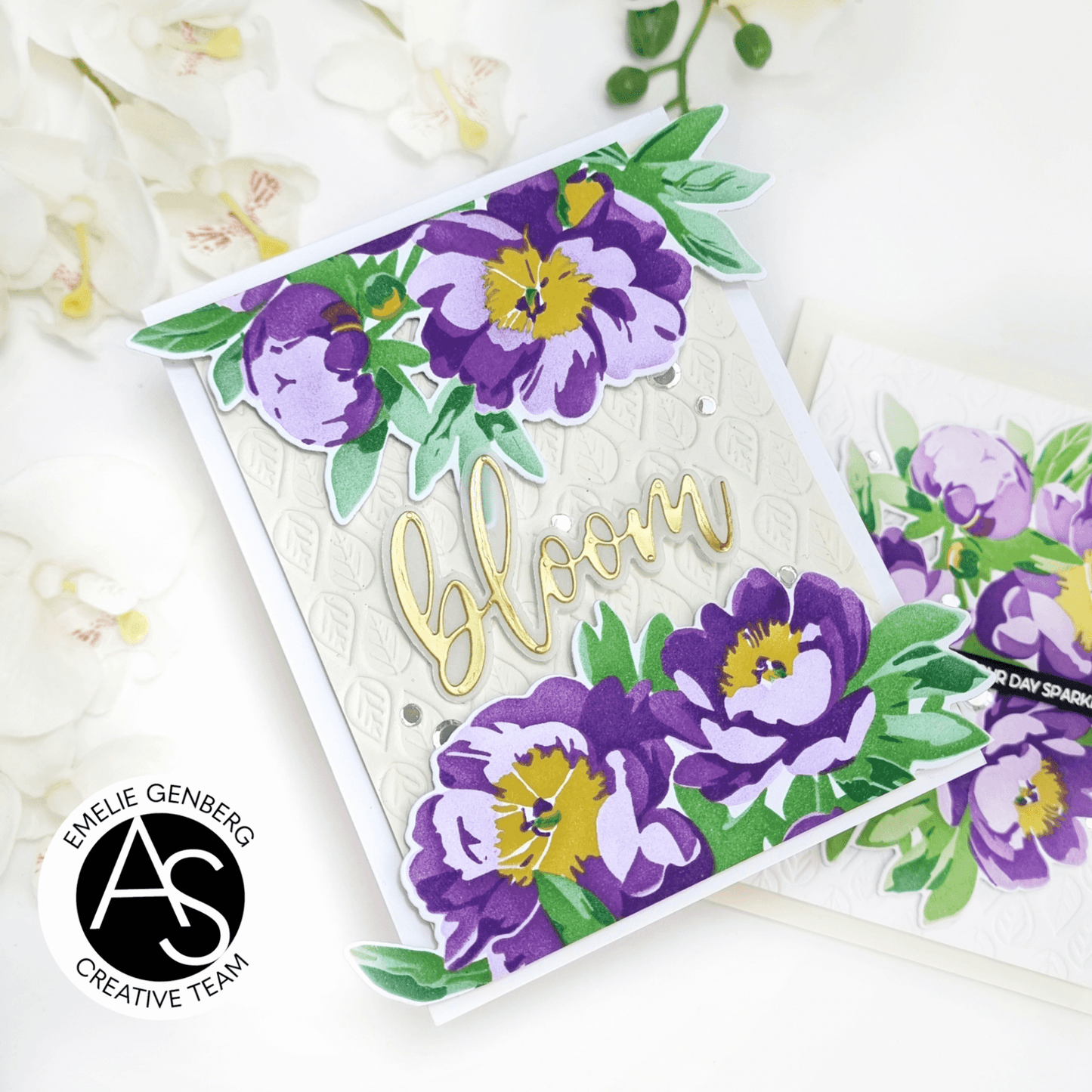 Alex Syberia Designs Garden of Blooms Stencil Set - CraftSource Market: Craft Supplies & Kits Papercraft > Stencils