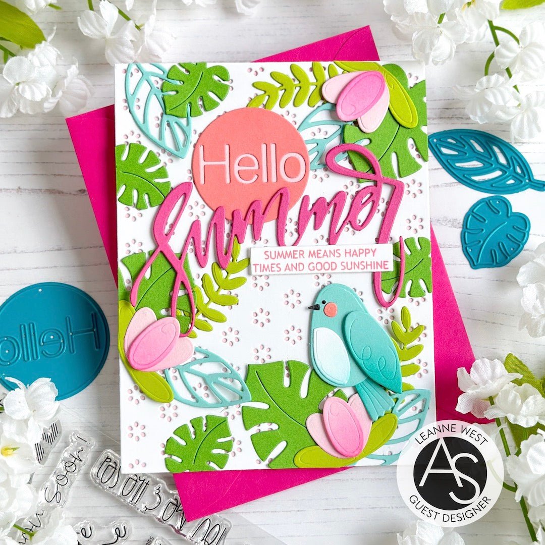 Alex Syberia Designs Garden Tweets Die Set - CraftSource Market: Craft Supplies & Kits Papercraft > Dies > Metal Cutting Dies
