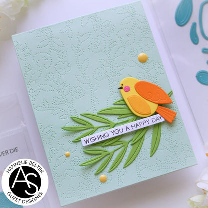 Alex Syberia Designs Garden Tweets Die Set - CraftSource Market: Craft Supplies & Kits Papercraft > Dies > Metal Cutting Dies