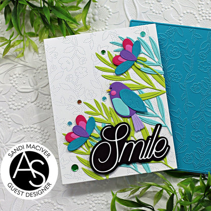Alex Syberia Designs Garden Tweets Die Set - CraftSource Market: Craft Supplies & Kits Papercraft > Dies > Metal Cutting Dies