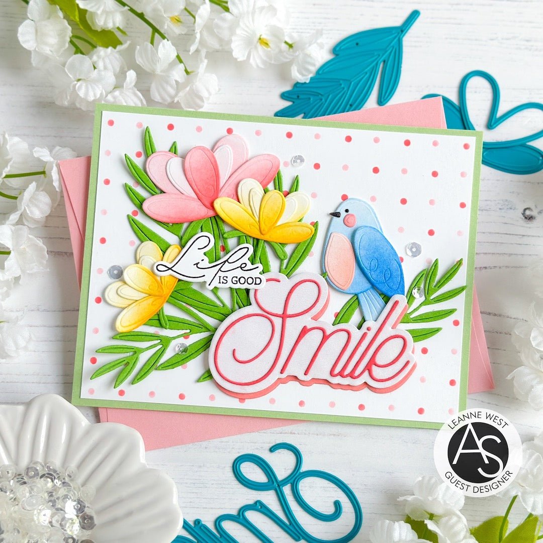 Alex Syberia Designs Garden Tweets Die Set - CraftSource Market: Craft Supplies & Kits Papercraft > Dies > Metal Cutting Dies