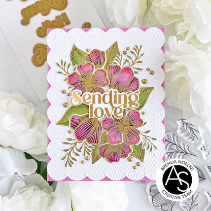 Alex Syberia Designs Glowing Geometry Hot Foil Plate - CraftSource Market: Craft Supplies & Kits Foiling and Letterpress