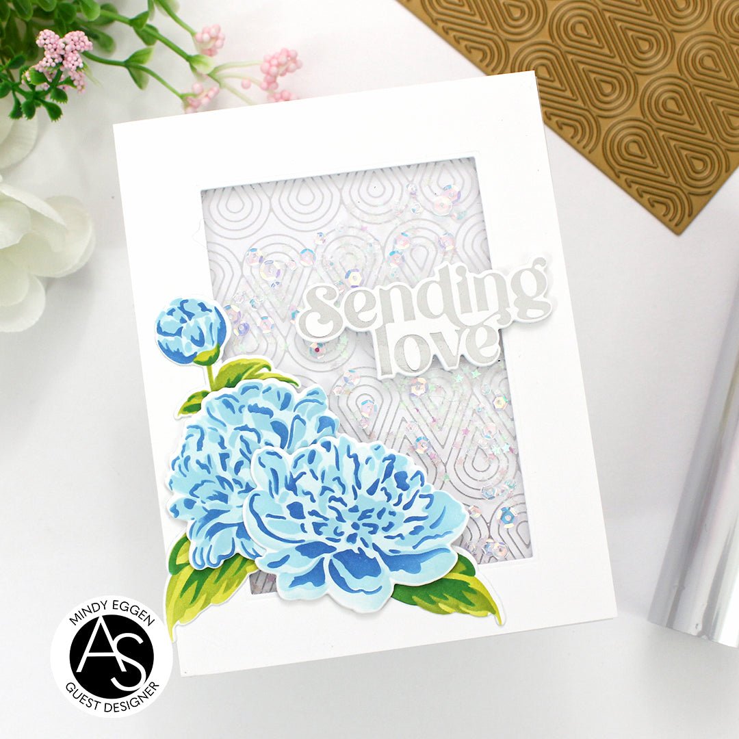 Alex Syberia Designs Glowing Geometry Hot Foil Plate - CraftSource Market: Craft Supplies & Kits Foiling and Letterpress