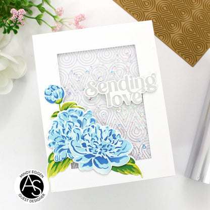 Alex Syberia Designs Glowing Geometry Hot Foil Plate - CraftSource Market: Craft Supplies & Kits Foiling and Letterpress