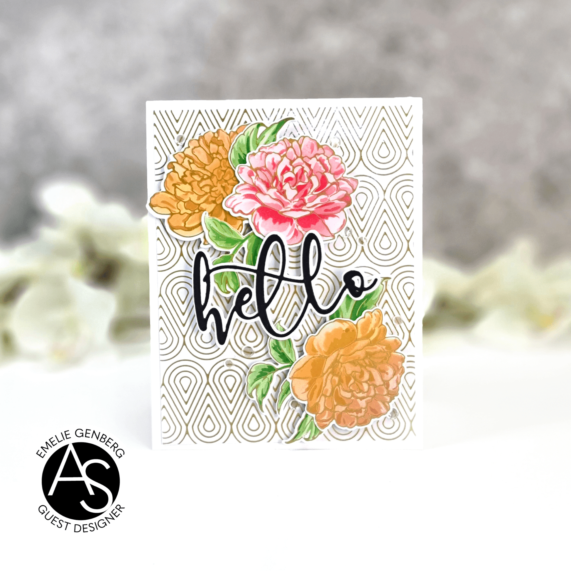 Alex Syberia Designs Glowing Geometry Hot Foil Plate - CraftSource Market: Craft Supplies & Kits Foiling and Letterpress