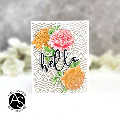 Alex Syberia Designs Glowing Geometry Hot Foil Plate - CraftSource Market: Craft Supplies & Kits Foiling and Letterpress