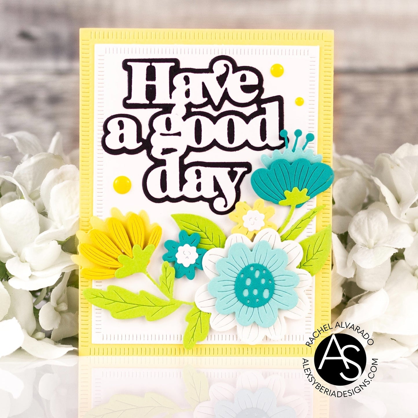 Alex Syberia Designs Good Day Quilted Rectangles Die Set - CraftSource Market: Craft Supplies & Kits Papercraft > Dies > Metal Cutting Dies