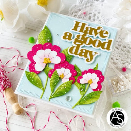 Alex Syberia Designs Good Day Quilted Rectangles Die Set - CraftSource Market: Craft Supplies & Kits Papercraft > Dies > Metal Cutting Dies