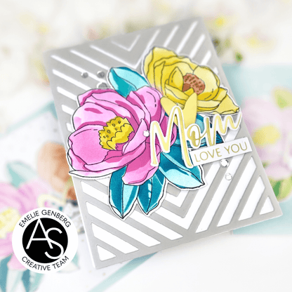 Alex Syberia Designs Heartfelt Blooms Die Set - CraftSource Market: Craft Supplies & Kits Papercraft > Dies > Metal Cutting Dies