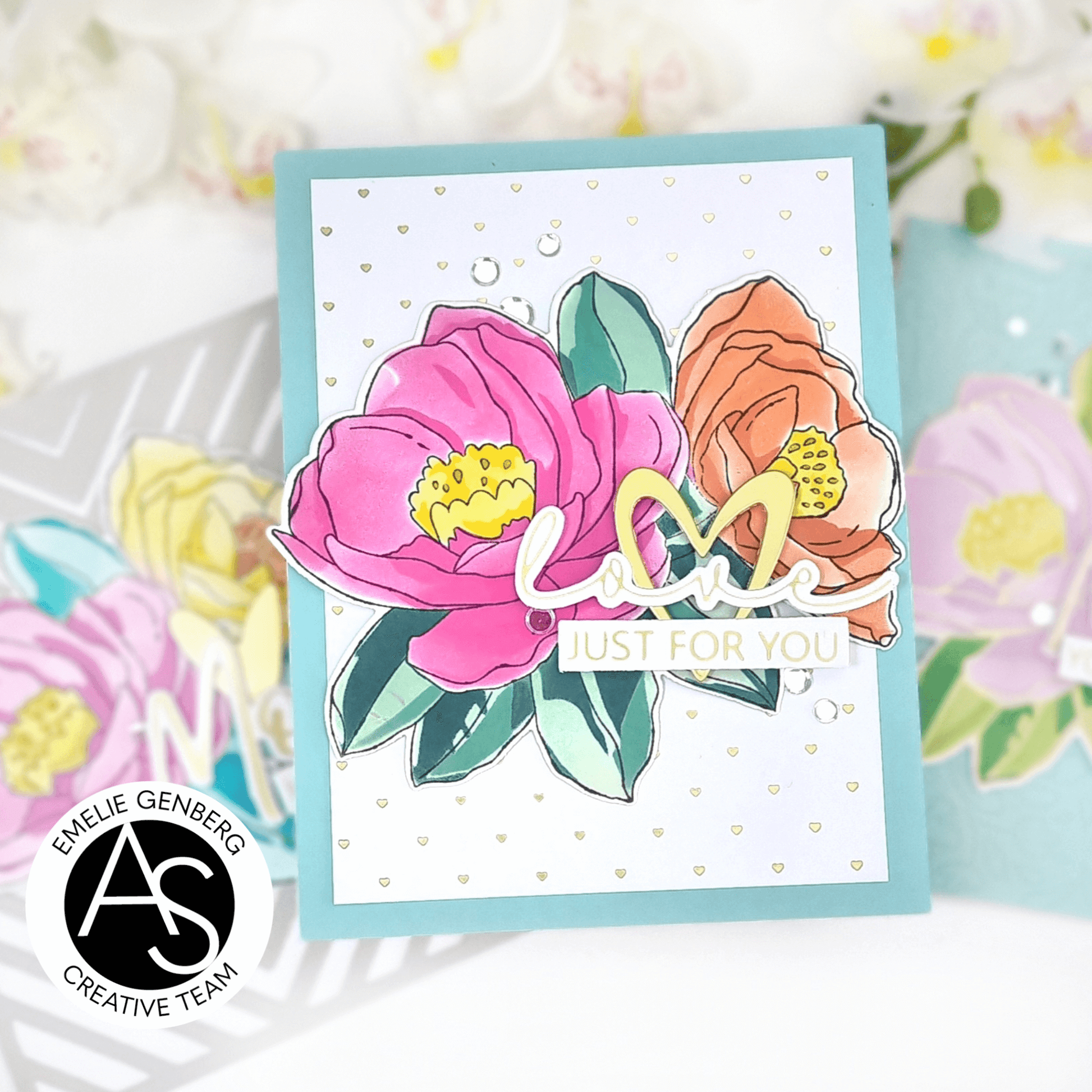 Alex Syberia Designs Heartfelt Blooms Die Set - CraftSource Market: Craft Supplies & Kits Papercraft > Dies > Metal Cutting Dies