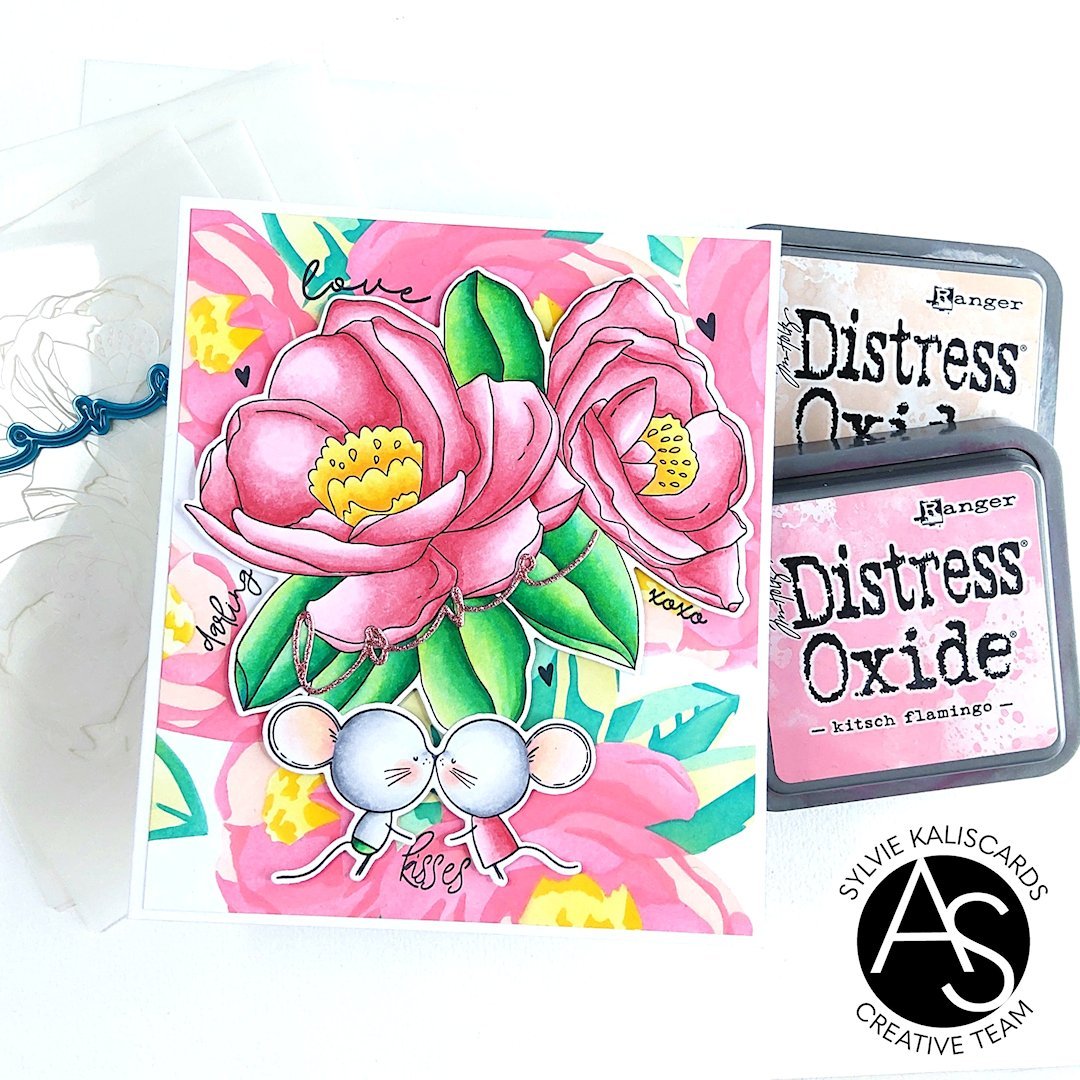 Alex Syberia Designs Heartfelt Blooms Stamp Set - CraftSource Market: Craft Supplies & Kits Papercraft > Stamps > Photopolymer Stamps